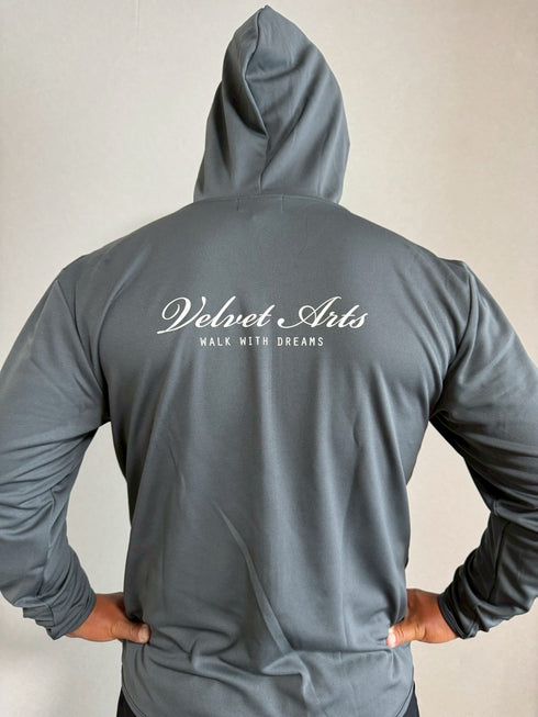 ドライパーカー(筆記体ロゴ)