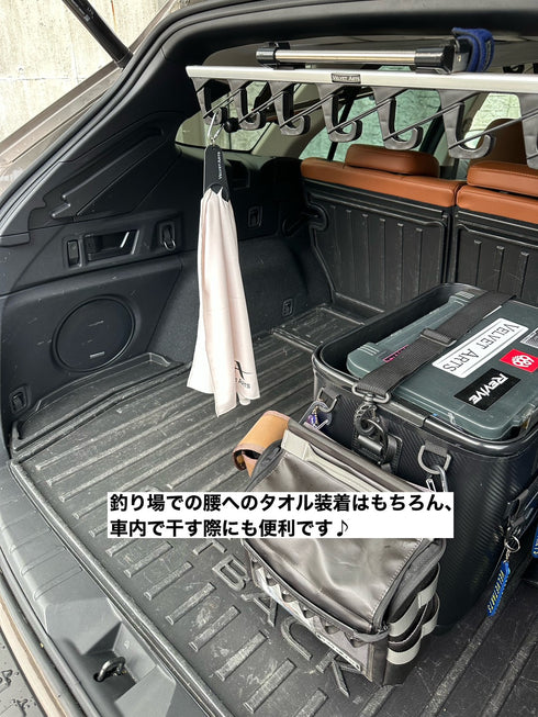冷感ドライタオル&タオルホルダー セット