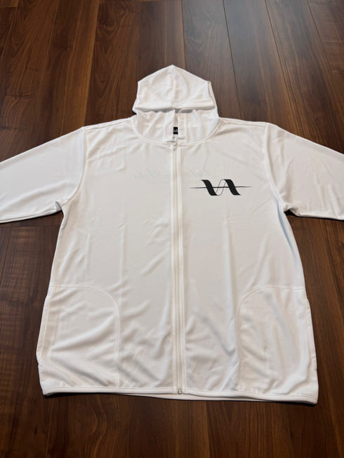 ドライパーカー(筆記体ロゴ)