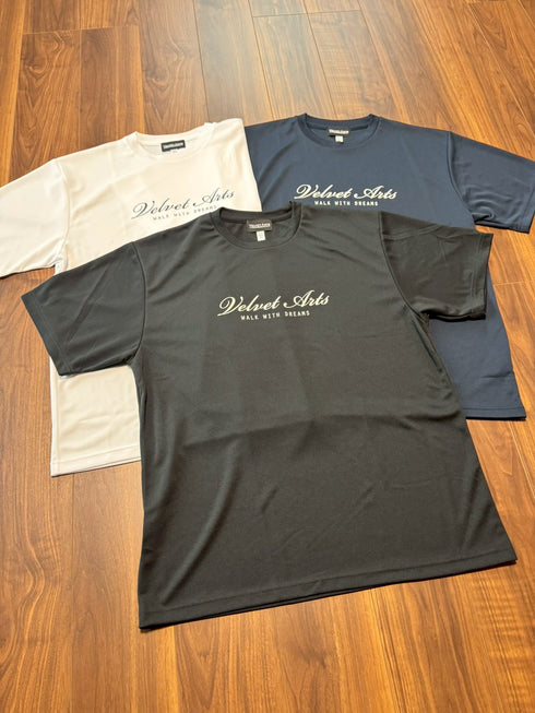 半袖ドライTシャツ(筆記体ロゴ)